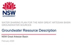 NSW Great Artesian Basin Groundwater Resource Description Report